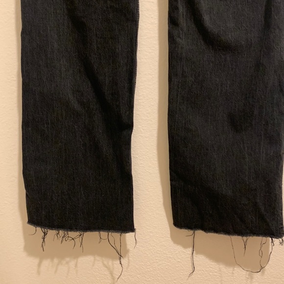 GRLFRND off black  loose fitting jean.  24 - Picture 6 of 16